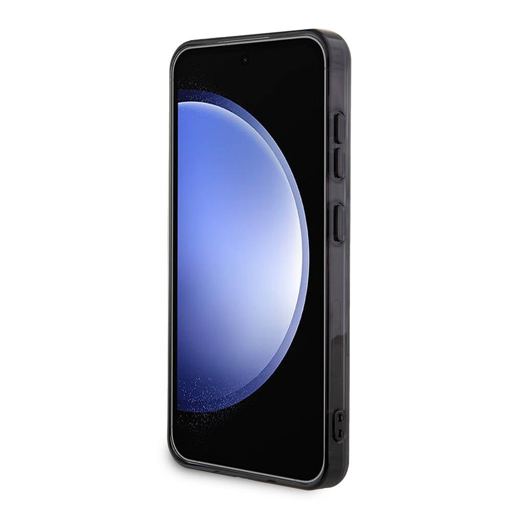 Galaxy S24 Kılıf Mercedes Benz Orjinal Lisanslı M-safe Şarj Özellikli PC TPU Transparan Black Ring Kapak