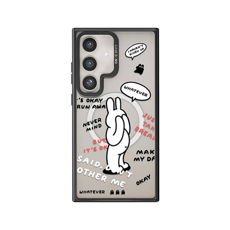 Galaxy S24 M-safe Şarj Özellikli Casebang Chill Out Serisi Mıknatıslı Arka Panel