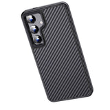 Galaxy S24 Plus Kılıf Aramid Karbon Fiber M-safe Özellikli Wlons Radison Kapak