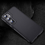 Galaxy S24 Plus Kılıf Aramid Karbon Fiber M-safe Özellikli Wlons Radison Kapak