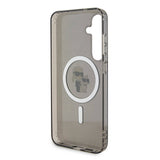 Galaxy S24 Plus Kılıf Karl Lagerfeld Orjinal Lisanslı M-safe Şarj Özellikli Karl & Choupette IML Baskılı Kapak