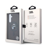 Galaxy S24 Plus Kılıf Karl Lagerfeld Orjinal Lisanslı M-safe Şarj Özellikli Karl & Choupette IML Baskılı Kapak
