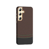 Galaxy S24 Plus Kılıf M-safe Şarj Özellikli Karbon Fiber Görünümlü Zore Gros Kapak