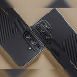 Galaxy S24 Plus Kılıf M-safe Şarj Özellikli Karbon Fiber Benks Montage Hybrid ArmorPro Kevlar Kapak
