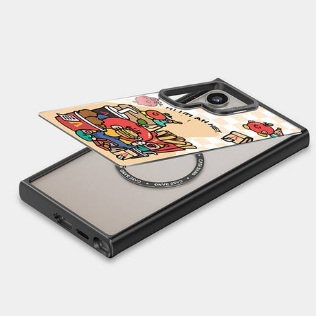 Galaxy S24 Plus M-safe Şarj Özellikli Casebang Ahhey Serisi Arka Panel