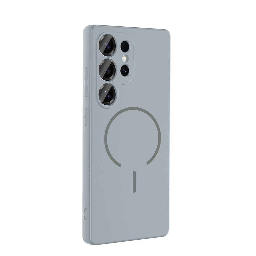 Galaxy S24 Ulta Kılıf M-safe Şarj Özellikli Zore Meta Kapak