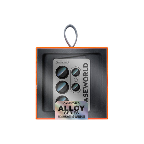 Galaxy S24 Ultra CaseWorld Alloy Serisi Oleofobik Anti Reflective Kamera Lens Koruyucu