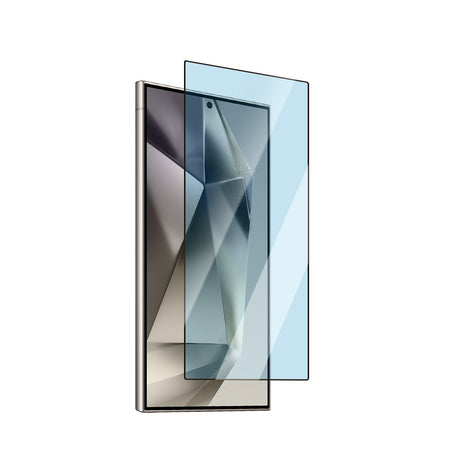 Galaxy S24 Ultra CaseWorld Applicator Serisi 2.5D Eyesafe Mavi Işık Teknolojili 0.25mm Temperli Cam Ekran Koruyucu+ Uygulama Aparatı