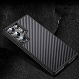 Galaxy S24 Ultra Kılıf Aramid Karbon Fiber M-safe Özellikli Wlons Radison Kapak