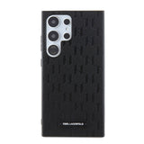 Galaxy S24 Ultra Kılıf Karl Lagerfeld Orjinal Lisanslı Saffiano Monogram Metal Logo Kapak