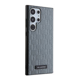 Galaxy S24 Ultra Kılıf Karl Lagerfeld Orjinal Lisanslı Saffiano Monogram Metal Logo Kapak