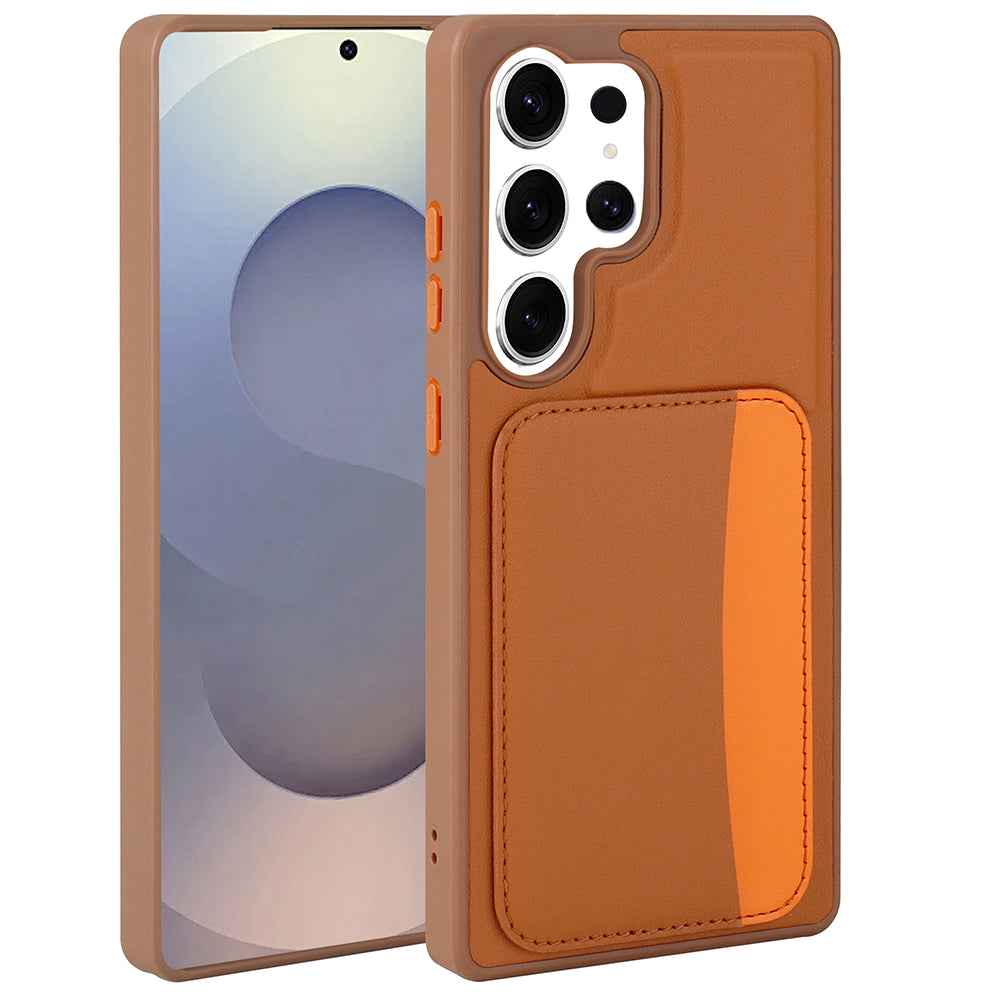 Galaxy S24 Ultra Kılıf Kartlıklı Zore X-Kart Silikon Kapak