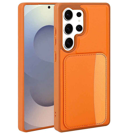 Galaxy S24 Ultra Kılıf Kartlıklı Zore X-Kart Silikon Kapak