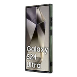 Galaxy S24 Ultra Kılıf Lacoste Orjinal Lisanslı M-safe Şarj Özellikli Çift Katmanlı Timsah Logolu Blend Monogram Kapak