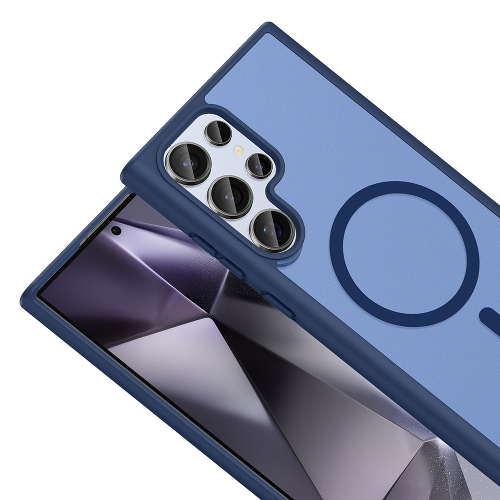 Galaxy S24 Ultra Kılıf M-safe Şarj Özellikli Zore Babet Kapak
