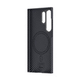 Galaxy S24 Ultra Kılıf M-safe Özellikli Karbon Fiber Benks Essential ArmorAir 600D Kevlar Kapak