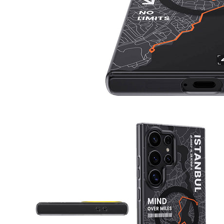 Galaxy S24 Ultra Kılıf M-safe Şarj Özellikli Benks City Serisi Kapak