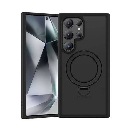 Galaxy S24 Ultra Kılıf M-safe Şarj Özellikli Benks Standlı Mist Protective Kapak