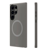Galaxy S24 Ultra Kılıf M-safe Şarj Özellikli Çizilmeye Ve Aşınmaya Dayanıklı Youngkit Velvet Serisi Kapak