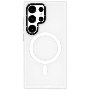 Galaxy S24 Ultra Kılıf M-safe Şarj Özellikli Youngkit Hidden Sand Serisi Kapak
