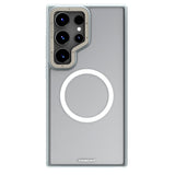 Galaxy S24 Ultra Kılıf M-safe Şarj Özellikli Youngkit Rock Sand Serisi Kapak