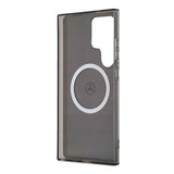 Galaxy S24 Ultra Kılıf Mercedes Benz Orjinal Lisanslı M-safe Şarj Özellikli IML Yıldız Logolu Red Ring Kapak