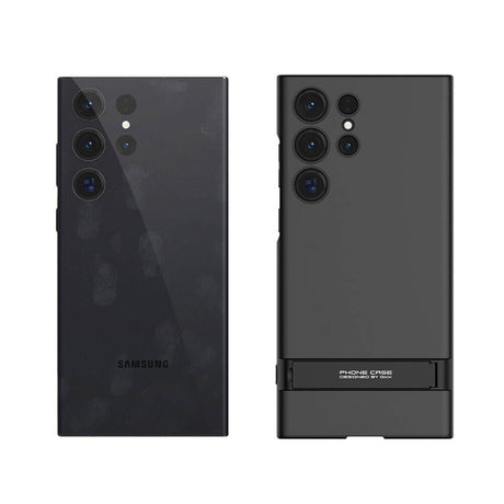 Galaxy S24 Ultra Kılıf Zore Kamera Korumalı Dikey Standlı Ays Kapak