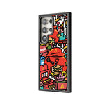 Galaxy S24 Ultra M-safe Şarj Özellikli Casebang Ahhey Serisi Arka Panel