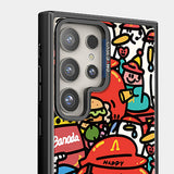 Galaxy S24 Ultra M-safe Şarj Özellikli Casebang Ahhey Serisi Arka Panel