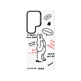Galaxy S24 Ultra M-safe Şarj Özellikli Casebang Chill Out Serisi Mıknatıslı Arka Panel