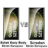 Galaxy S24 Ultra Zore Hizalama Aparatlı Estek Easy Body Ekran Koruyucu
