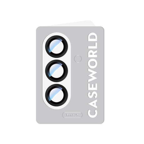 Galaxy S25 CaseWorld Alloy Serisi Oleofobik Anti Reflective Kamera Lens Koruyucu