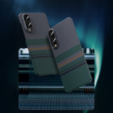 Galaxy S25 Edge Kılıf M-safe Şarj Özellikli Karbon Fiber Tasarımlı Benks Aurora ArmorAir Kevlar Kapak