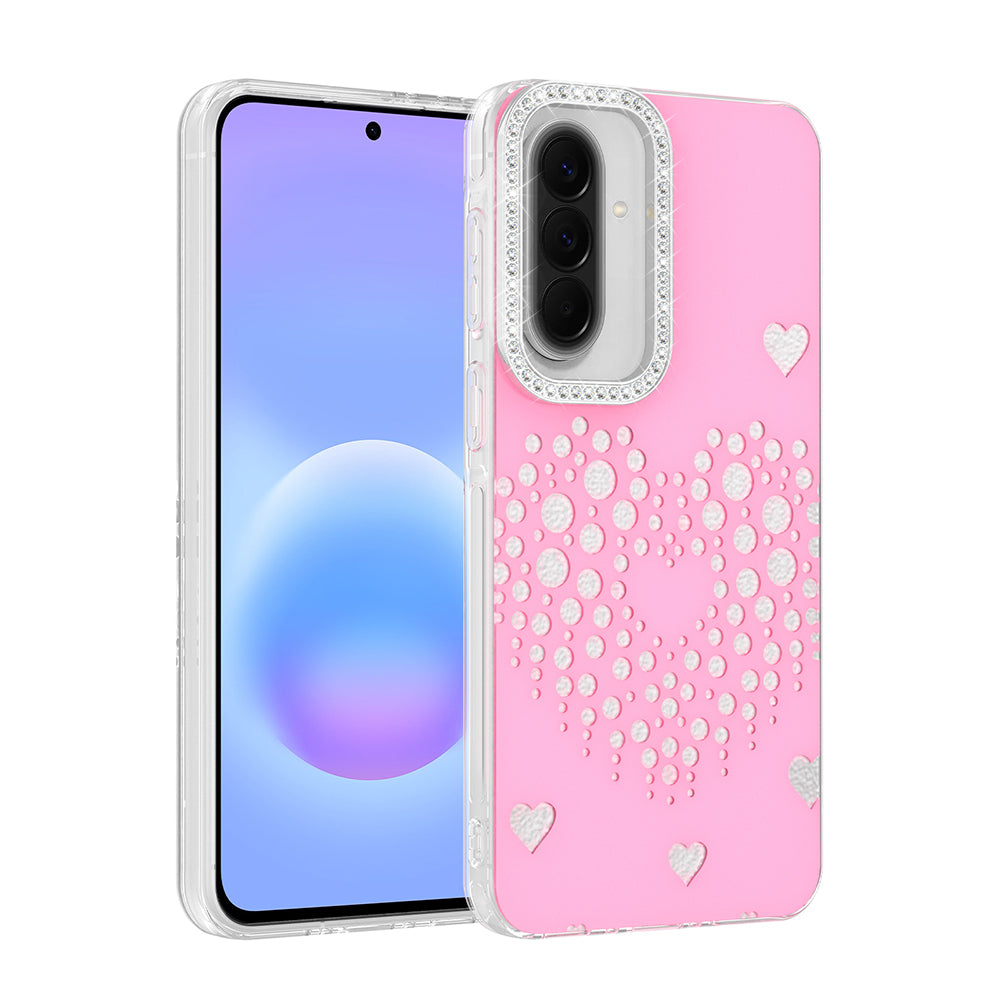 Galaxy S25 FE Kılıf Damla Taşlı Zore Rivas Sert PC Kapak