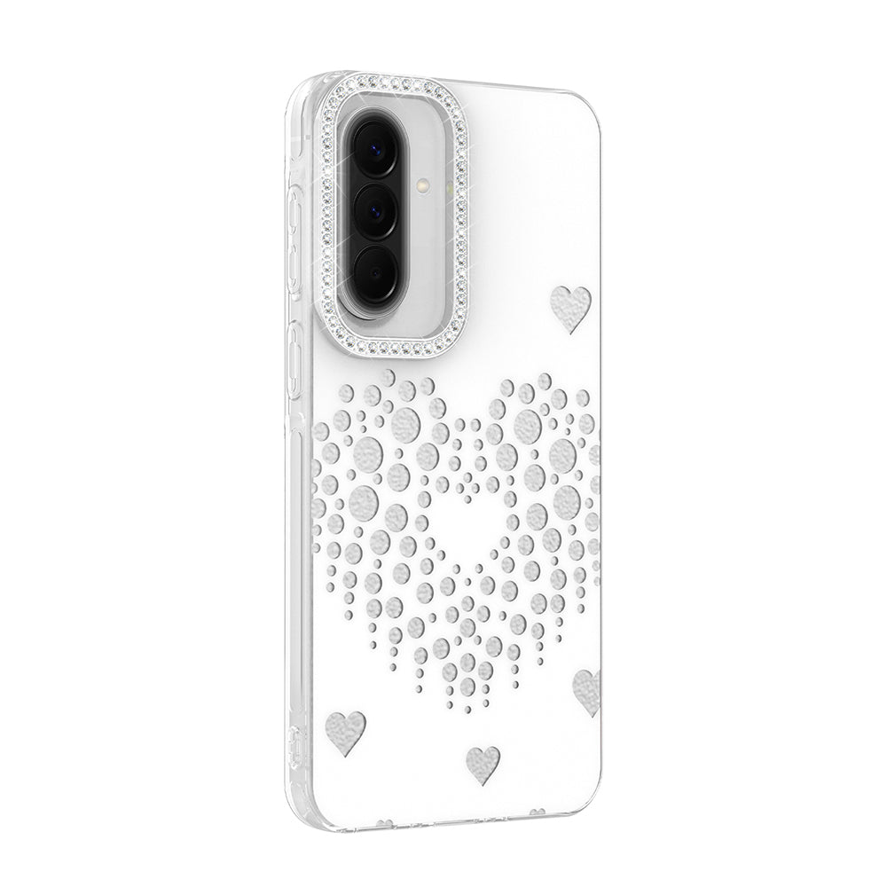 Galaxy S25 FE Kılıf Damla Taşlı Zore Rivas Sert PC Kapak