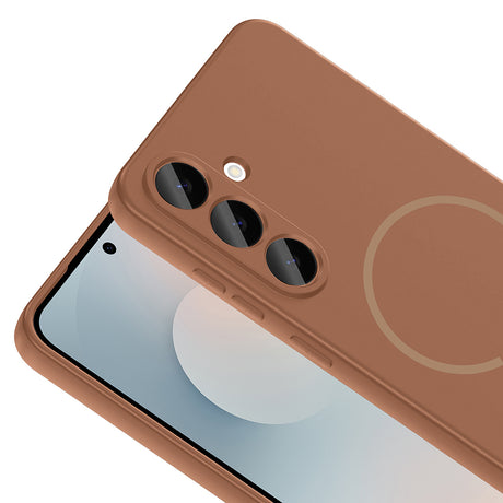 Galaxy S25 FE Kılıf M-safe Şarj Özellikli Zore Meta Kapak