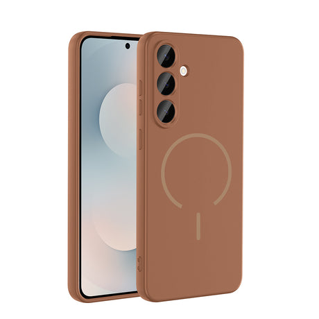 Galaxy S25 FE Kılıf M-safe Şarj Özellikli Zore Meta Kapak