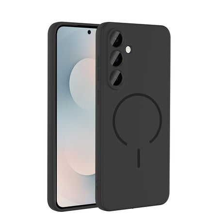 Galaxy S25 FE Kılıf M-safe Şarj Özellikli Zore Meta Kapak