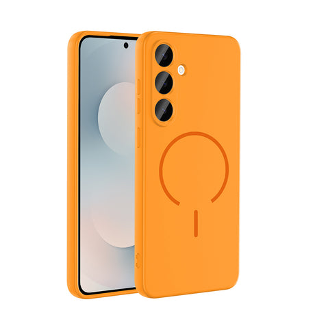 Galaxy S25 FE Kılıf M-safe Şarj Özellikli Zore Meta Kapak