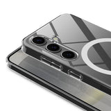 Galaxy S25 Kılıf Kamera Korumalı M-safe Sert PC Zore Porto Kapak
