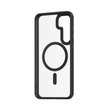 Galaxy S25 Kılıf M-safe Şarj Özellikli Şeffaf Arka Yüzey Benks MagClap TPU Çerçeve Kapak