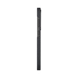 Galaxy S25 Kılıf M-safe Şarj Özellikli 600D Aramid Fiber Pitaka Ultra-Slim Classic Serisi Black-Grey Twill Kapak