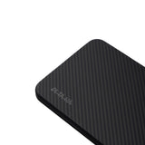 Galaxy S25 Kılıf M-safe Şarj Özellikli 600D Aramid Fiber Pitaka Ultra-Slim Classic Serisi Black-Grey Twill Kapak