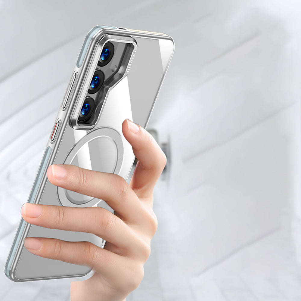 Galaxy S25 Kılıf M-safe Şarj Özellikli Wlons Standlı Efsane Kapak