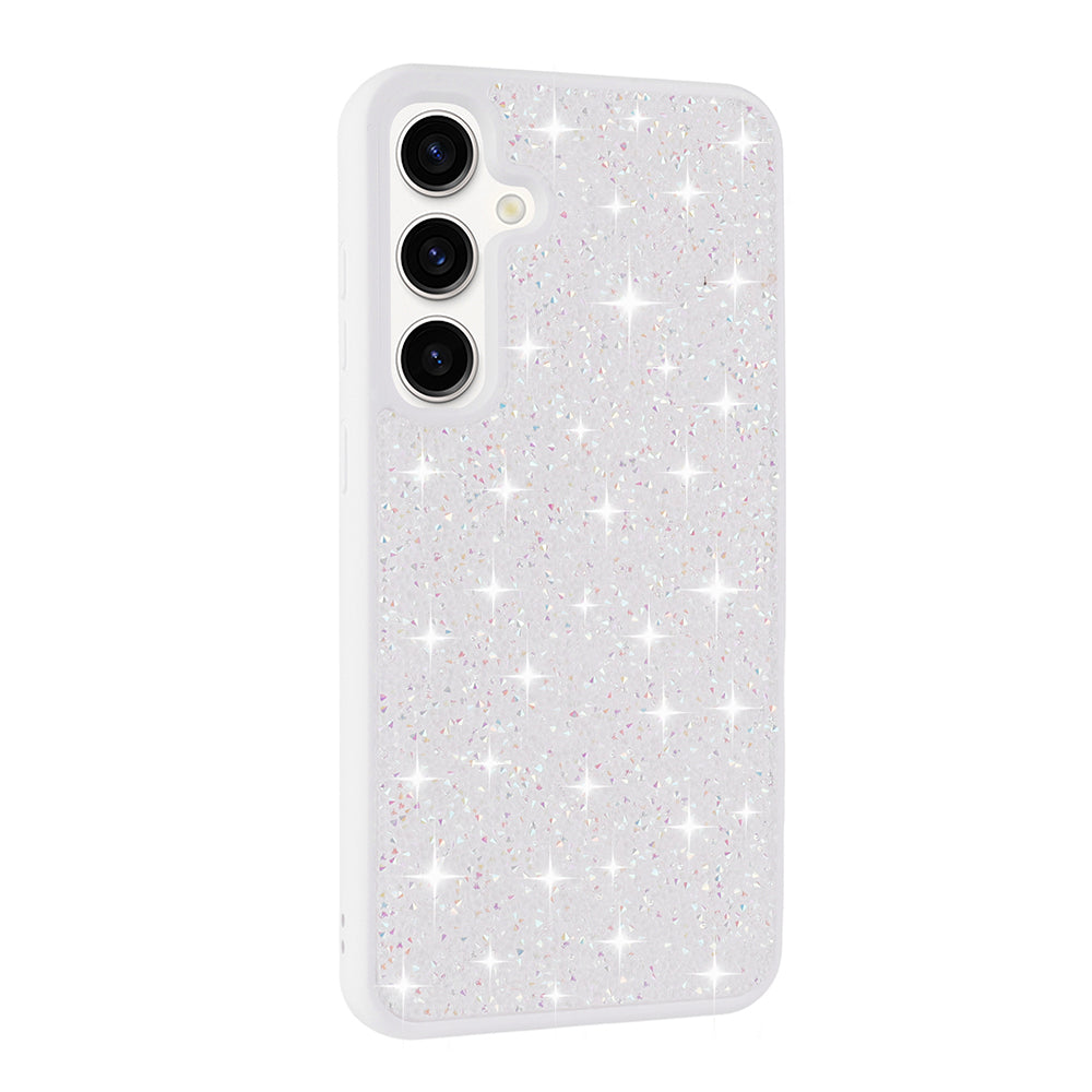 Galaxy S25 Kılıf Parlak Taşlı Tasarım Zore Pırlanta Kapak