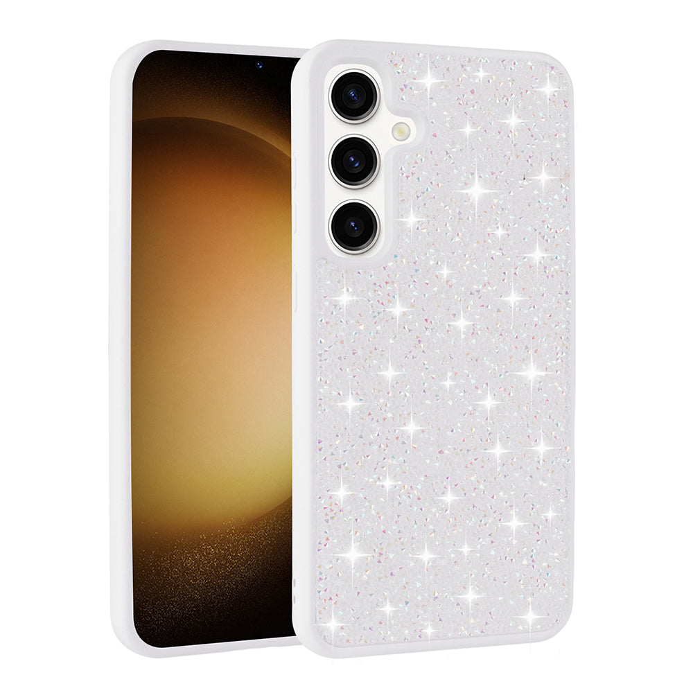 Galaxy S25 Kılıf Parlak Taşlı Tasarım Zore Pırlanta Kapak