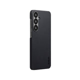 Galaxy S25 Plus Kılıf M-safe Şarj Özellikli 600D Aramid Fiber Pitaka Ultra-Slim Classic Serisi Black-Grey Twill Kapak