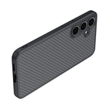 Galaxy S25 Plus Kılıf M-safe Şarj Özellikli Karbon Fiber Tasarımlı Zore Elnino Kapak