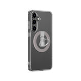 Galaxy S25 Plus Kılıf M-safe Şarj Özellikli Yüzük Standlı Amazingthing Minimal Grip Serisi Kapak