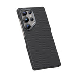 Galaxy S25 Ultra Kılıf Benks M-safe Şarj Özellikli Magnetik ArmorAir 600D Kevlar Fiber Kapak